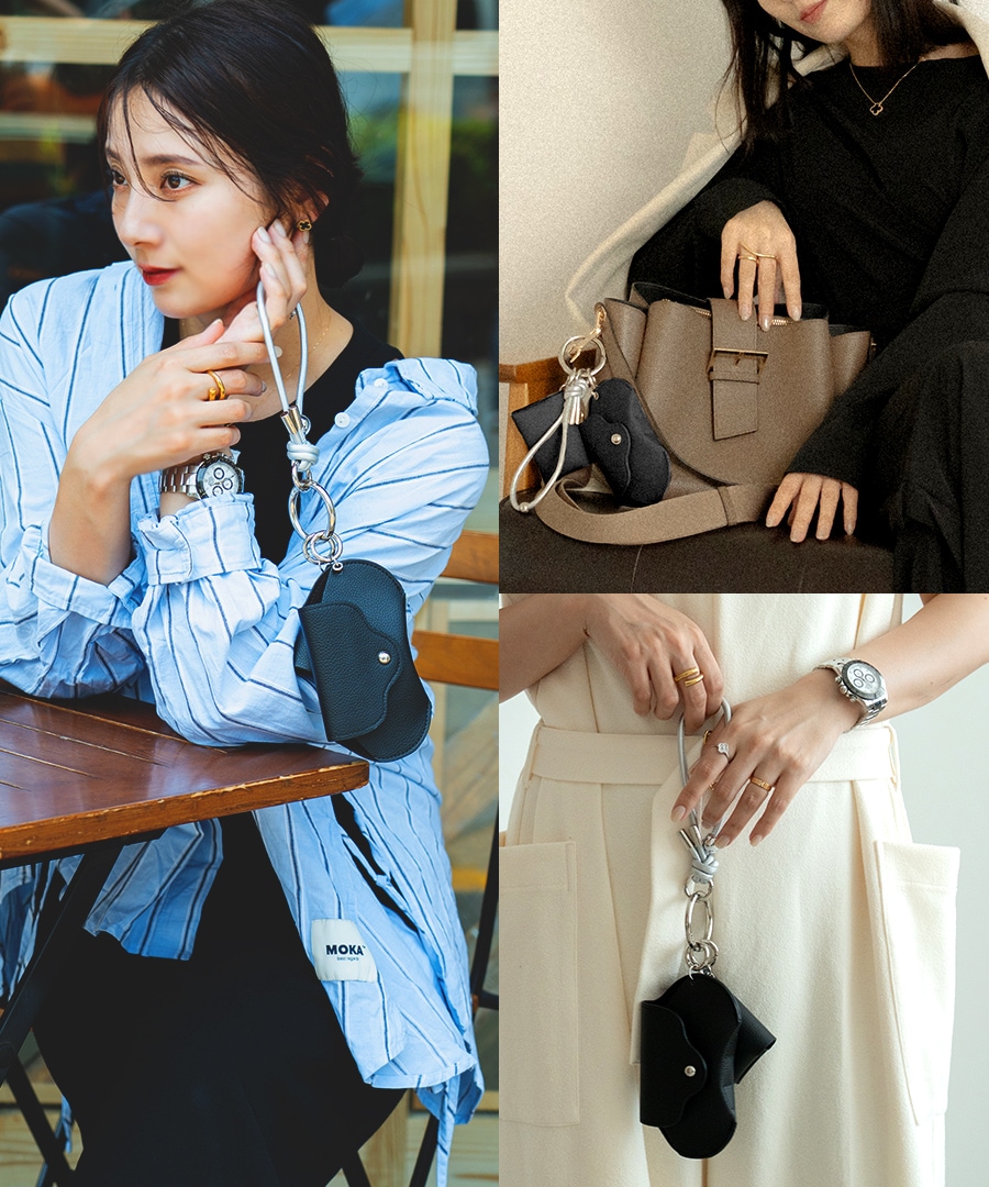 【クーポンで45％OFF】【新色グレー追加】REAIMER ティッシュケース＆眼鏡ケース ストラップ 3点セット スマホストラップ ポケットティッシュケース メガネケース ポケットティッシュカバー おしゃれ フォーマル セレモニー きれいめ オケージョン 女子会 通勤 ブランド【REAIMER/リエメ】