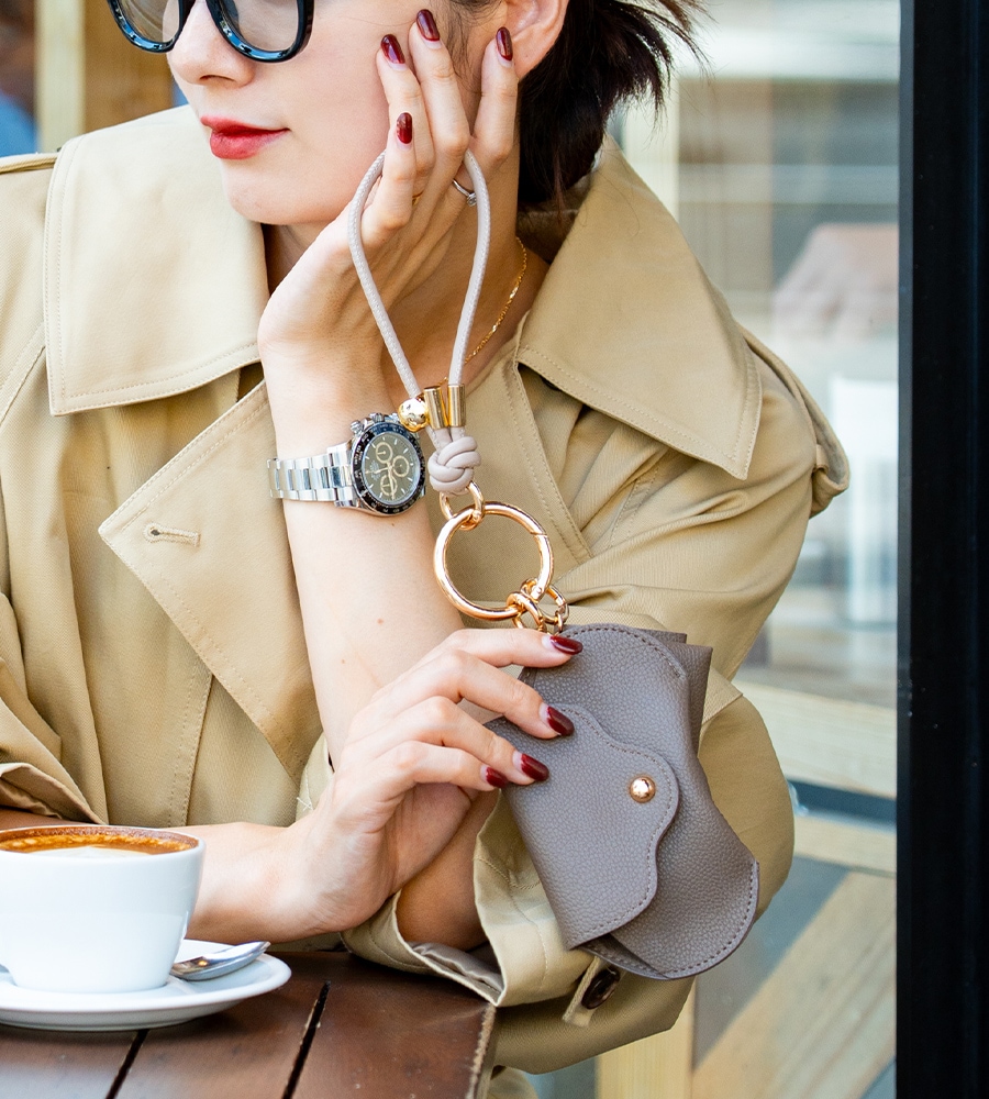 【クーポンで45％OFF】【新色グレー追加】REAIMER ティッシュケース＆眼鏡ケース ストラップ 3点セット スマホストラップ ポケットティッシュケース メガネケース ポケットティッシュカバー おしゃれ フォーマル セレモニー きれいめ オケージョン 女子会 通勤 ブランド【REAIMER/リエメ】