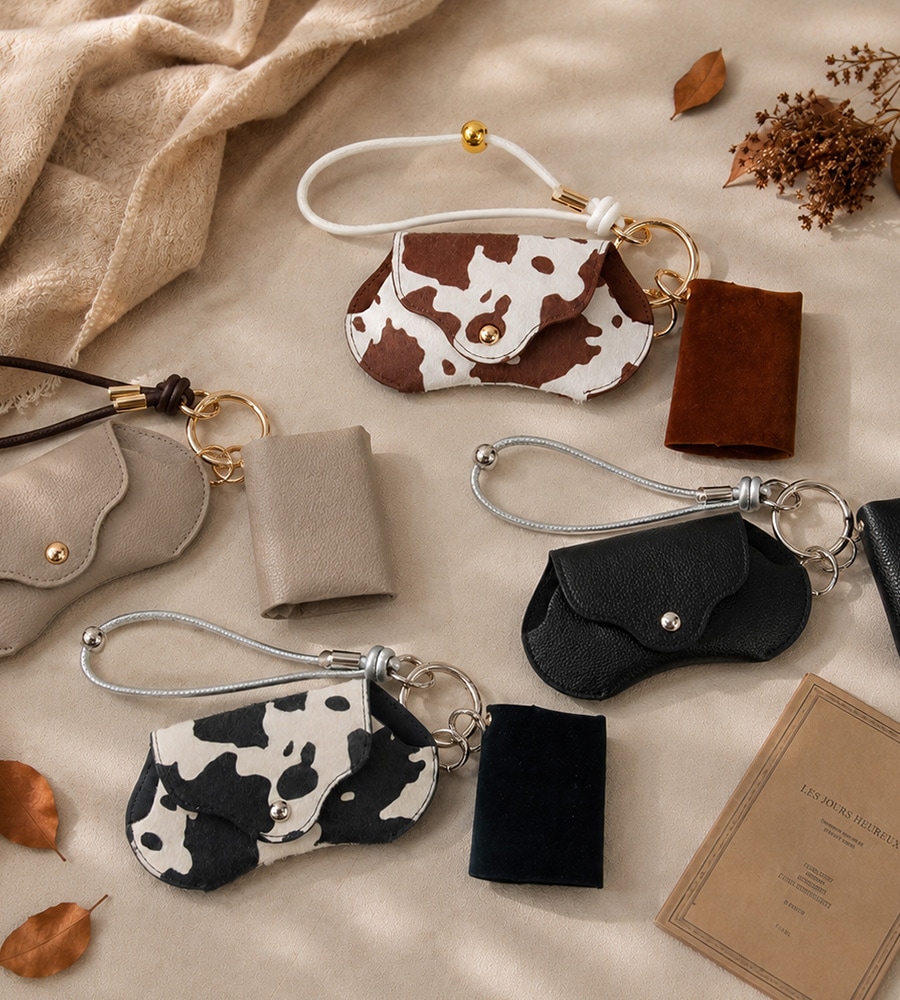 《SummerSale 50％OFF まとめ買いで最大＋20％OFF》REAIMER ティッシュケース＆眼鏡ケース ストラップ 3点セット スマホストラップ ポケットティッシュケース メガネケース ポケットティッシュカバー おしゃれ セレモニー【REAIMER/リエメ】
