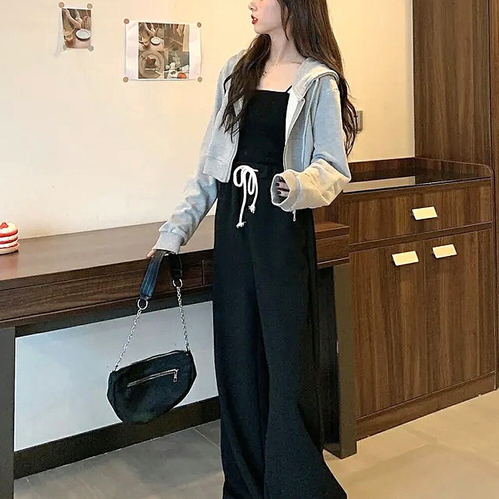 パーカー レディース ミニ丈 ジップパーカー 韓国ファッション トップス 秋 冬 おしゃれ オルチャンファッション ジップアップ アウター ジップアップパーカー 長袖 ペアルック