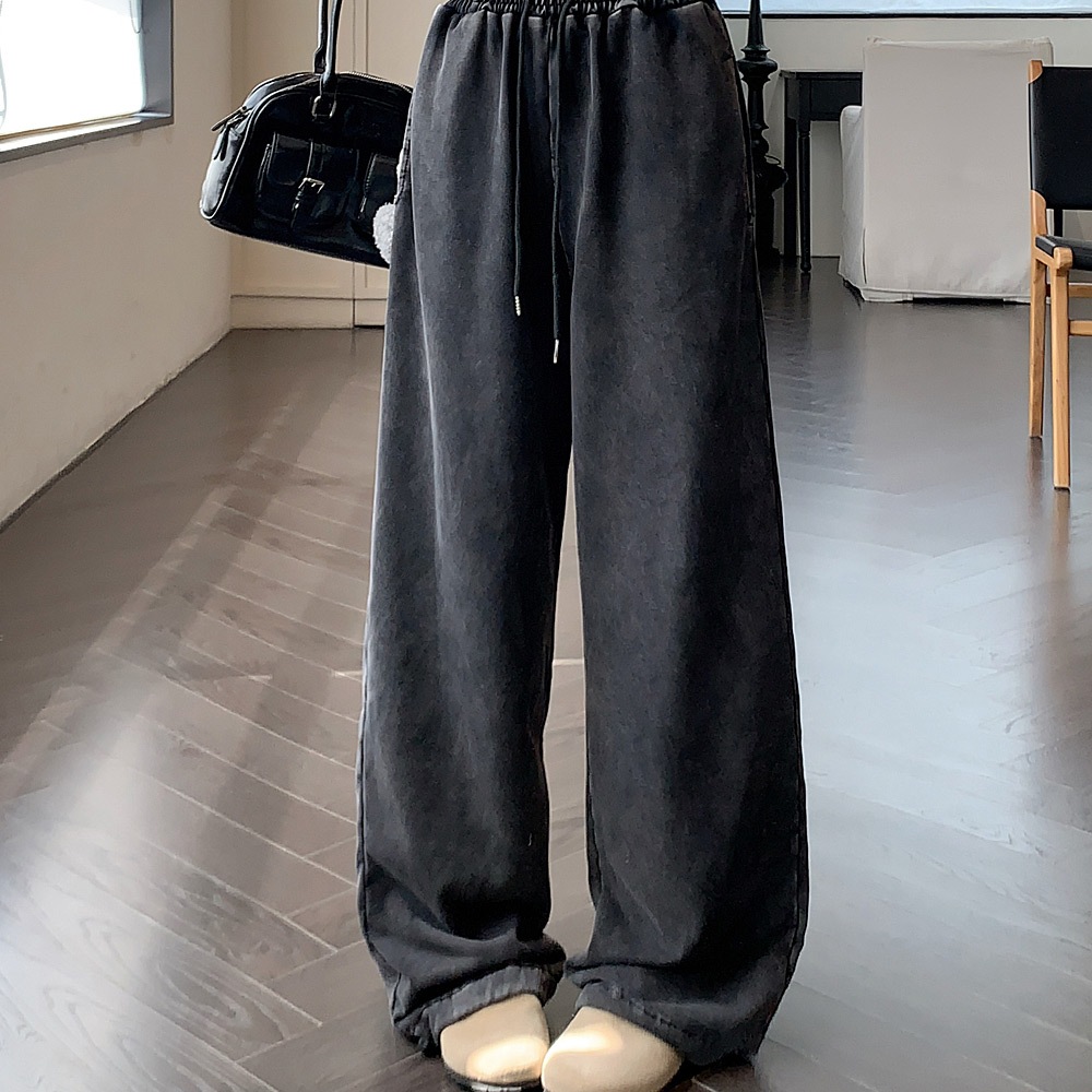 ピグメント ルーズ スウェットパンツ 