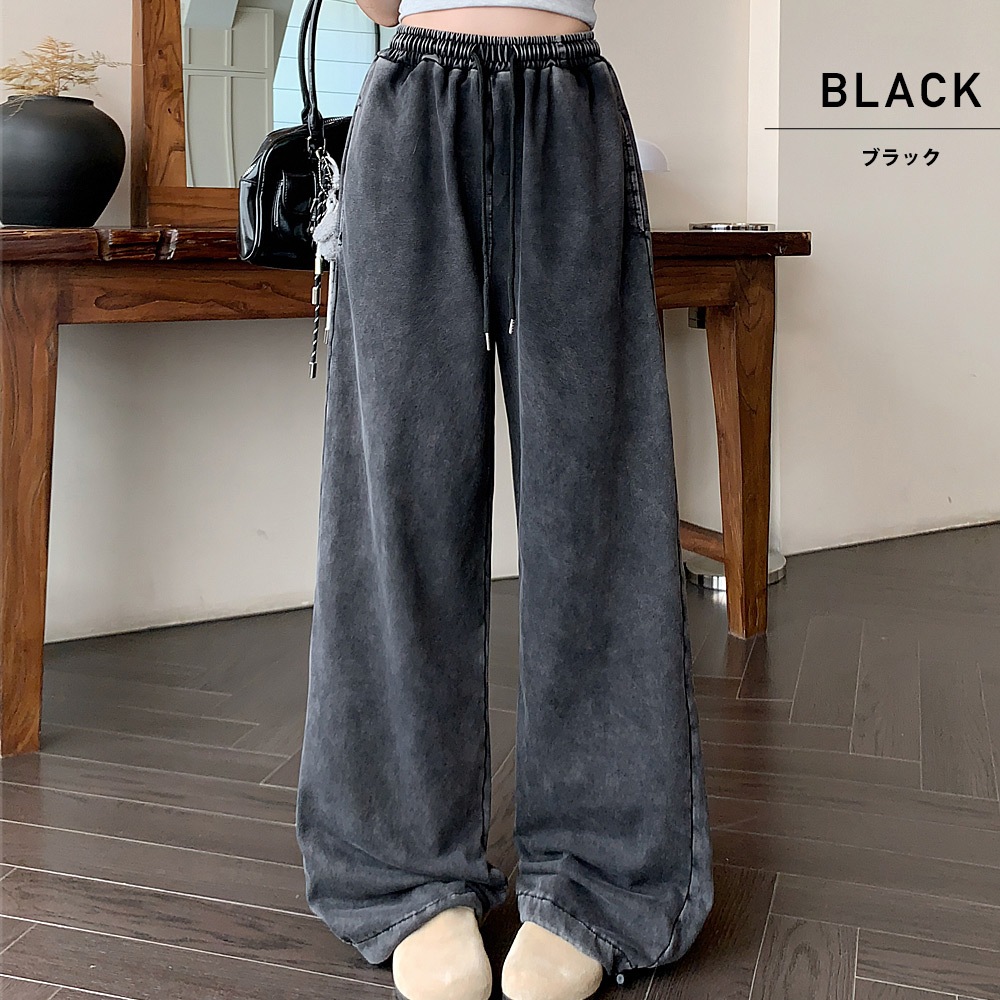 ピグメント ルーズ スウェットパンツ 