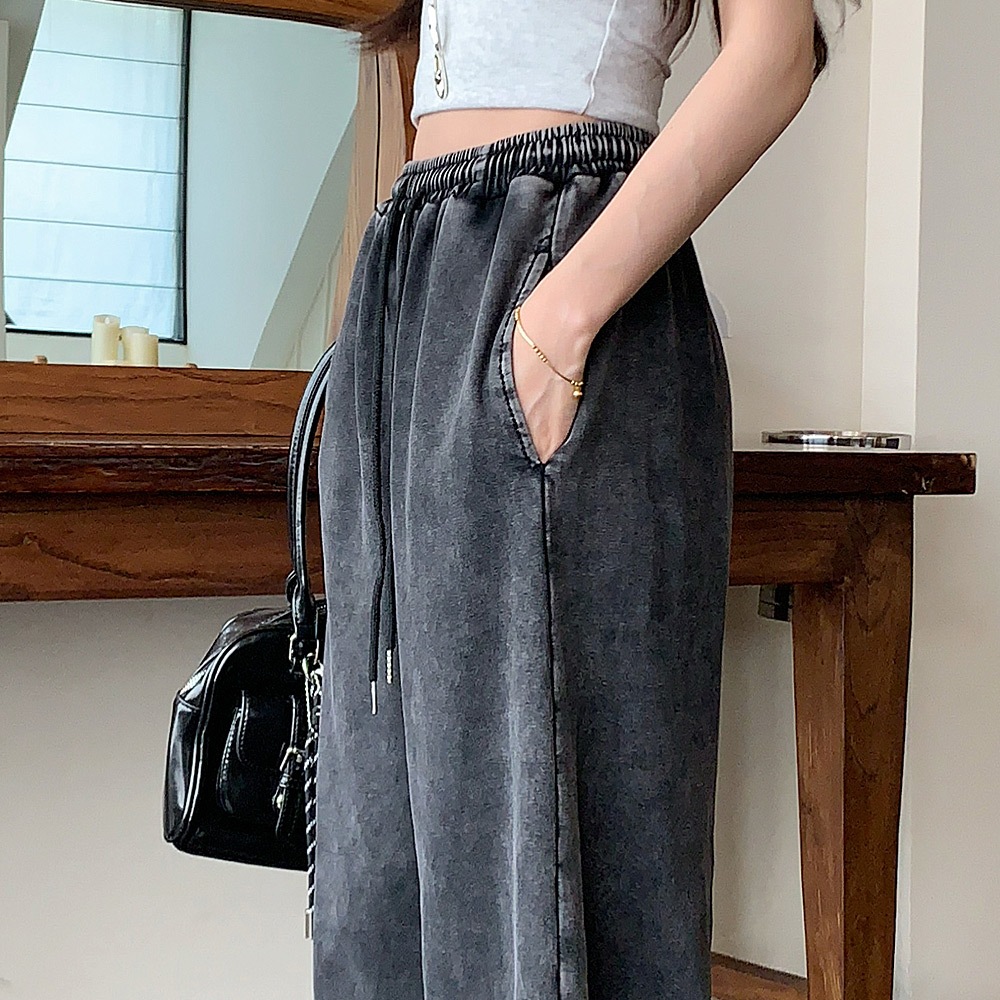 ピグメント ルーズ スウェットパンツ 