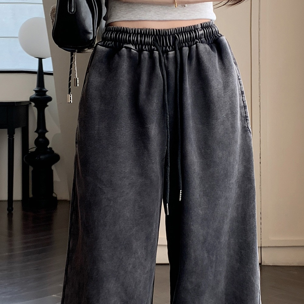 ピグメント ルーズ スウェットパンツ 