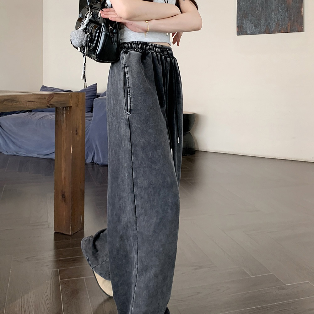 ピグメント ルーズ スウェットパンツ 