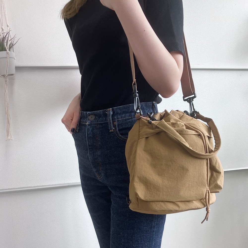 3WAY 巾着バッグ 