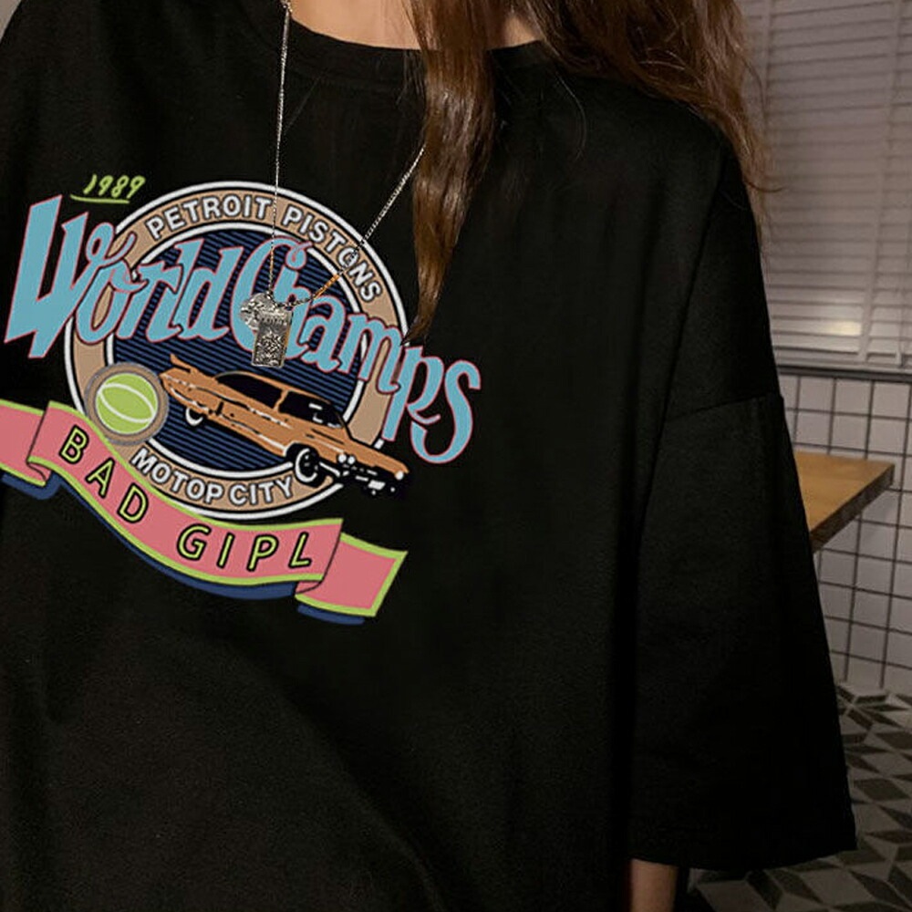 Tシャツ tシャツ レディース メンズ 半袖 カジュアル 大きいサイズ 体型カバー オーバーサイズ シャツ 大きい 春 夏 韓国 ファッション プリント ゆったり かわいい ロゴT トップス プリントT ビッグT ビッグシルエット