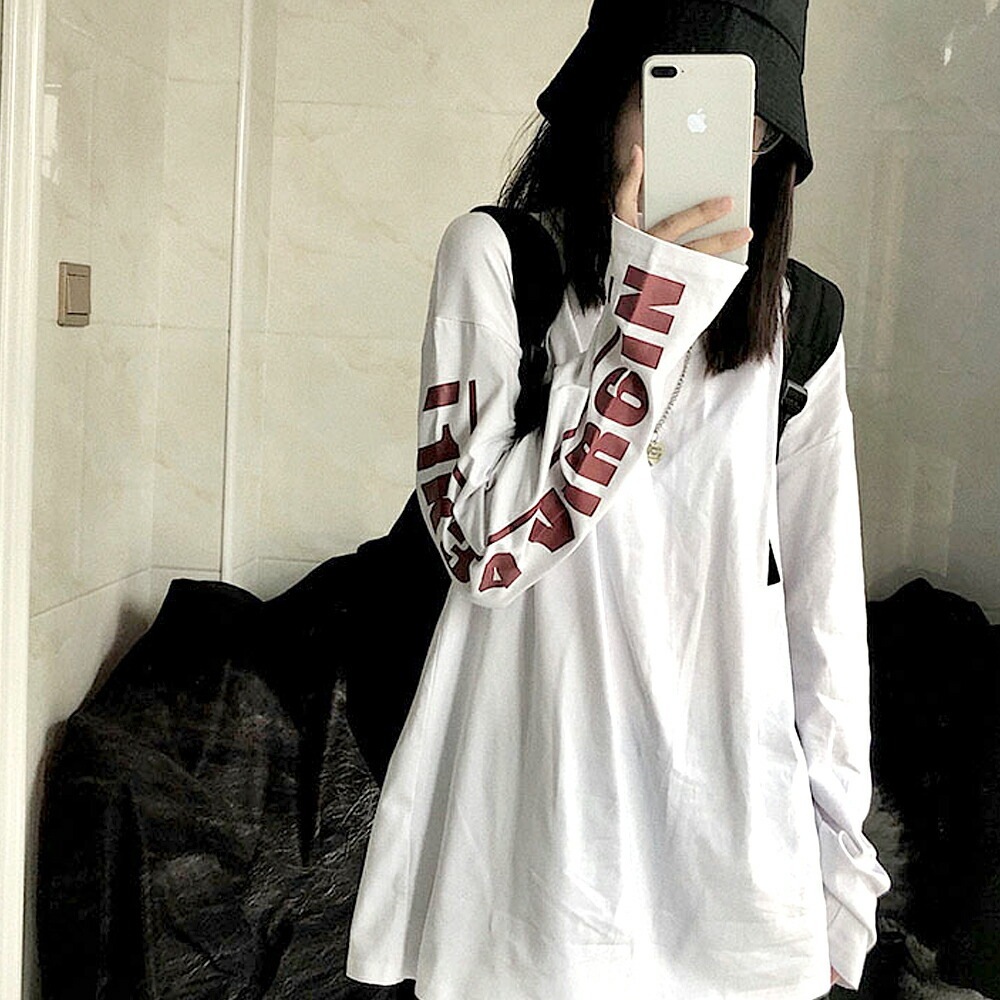 ロンT ロンティー 大人 ゆったり 大きい 大きいサイズ ロングtシャツ ユニセックス