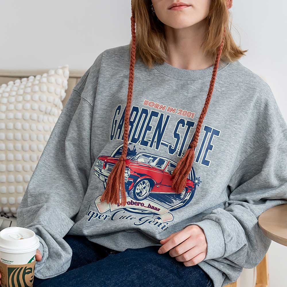 トレーナー レディース プルオーバー メンズ 韓国ファッション 大きいサイズ トップス 秋 冬 ビックシルエット おしゃれ プリント オルチャンファッション 韓国服 長袖 ビッグ プルオーバー ユニセックス