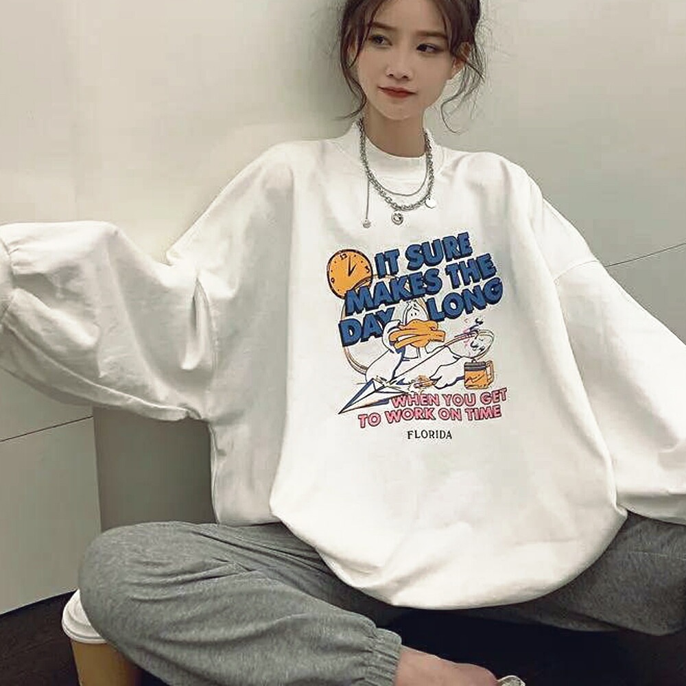 Cross charm official store | duckプリントトレーナー