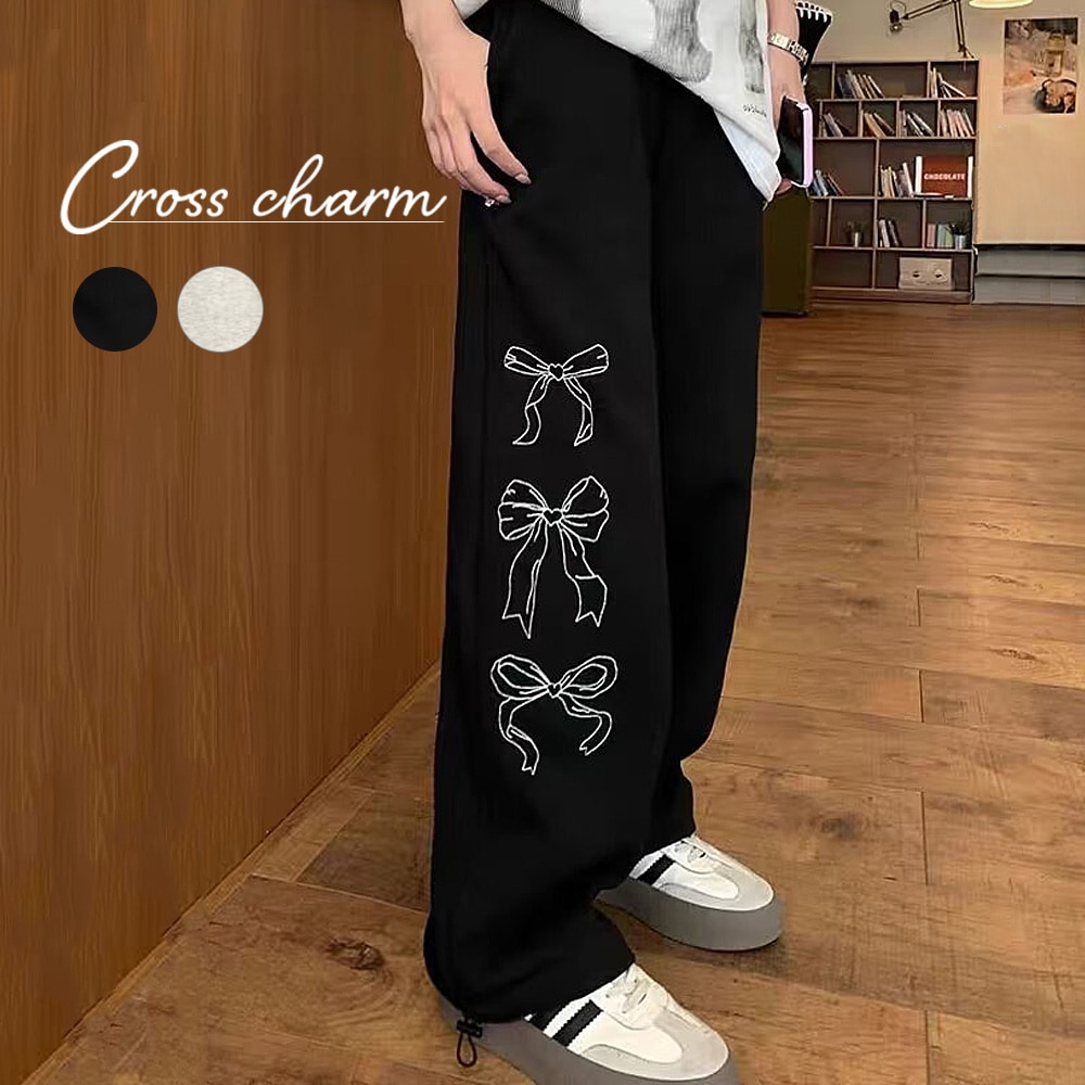 Cross charm official store | リボン グラフィック プリント