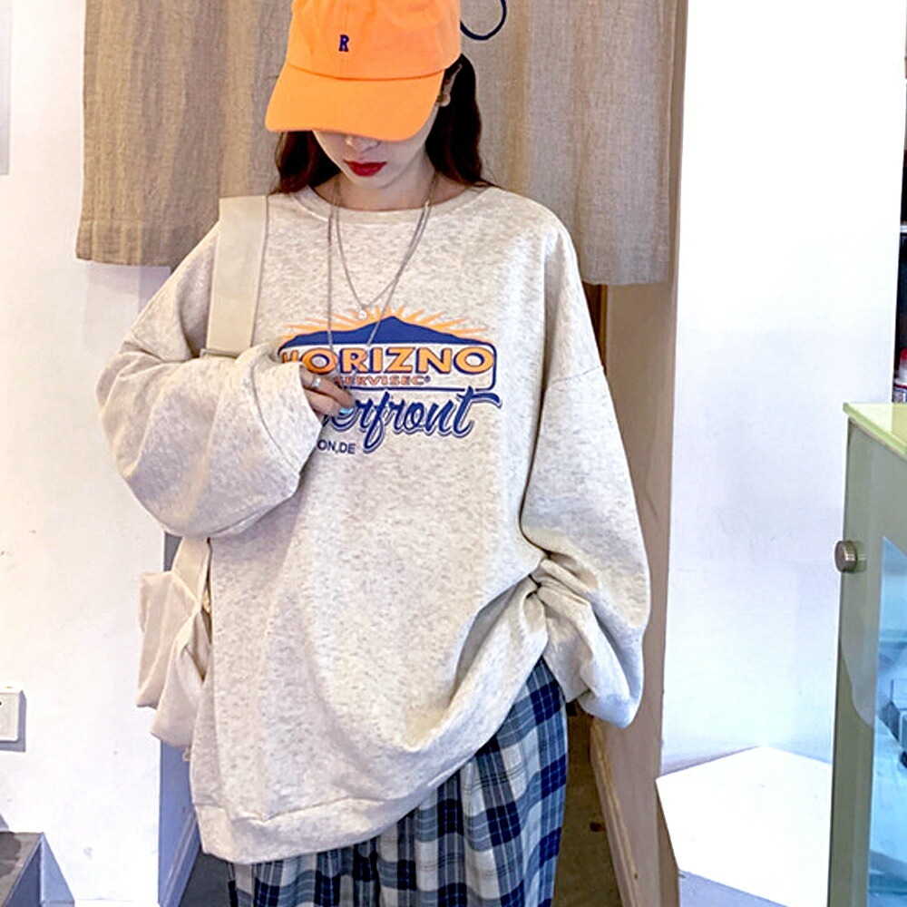 Cross charm official store | ロゴスウェット カレッジスタイル