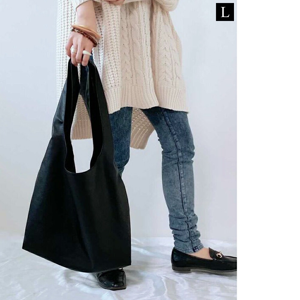 トートバッグ バッグ マルシェバッグ 大きめ レディース フェイクレザー カジュアル シンプル 通勤 通学 大容量 A4 バッグ 肩掛けバッグ エコバッグ ショッピングバッグ メンズ ブランド レジバッグ 黒
