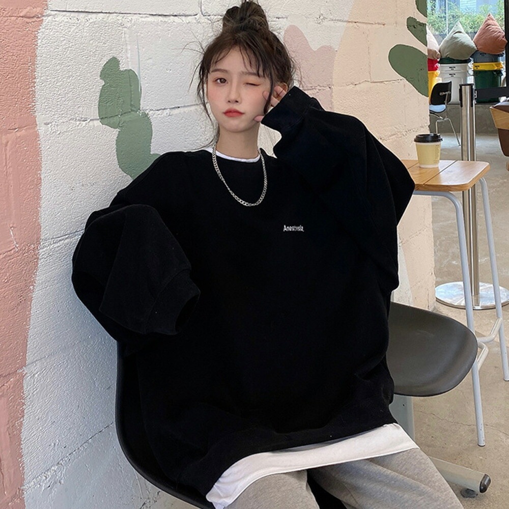 トレーナー韓国ファッションレディース7T-407 Cross charm official store | トレーナー レディース 長袖