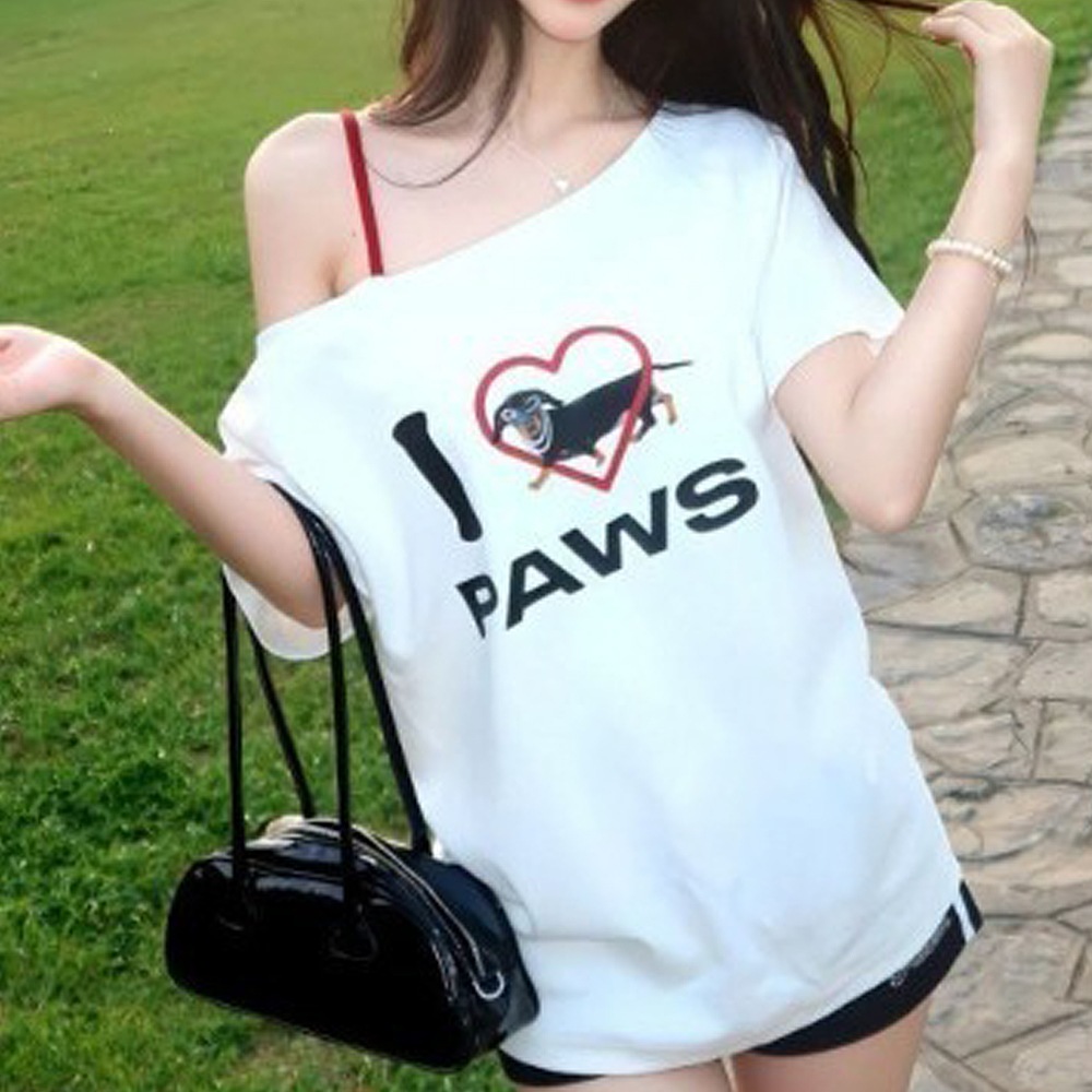 ごめんね BOYS ハート プリント Tシャツ 