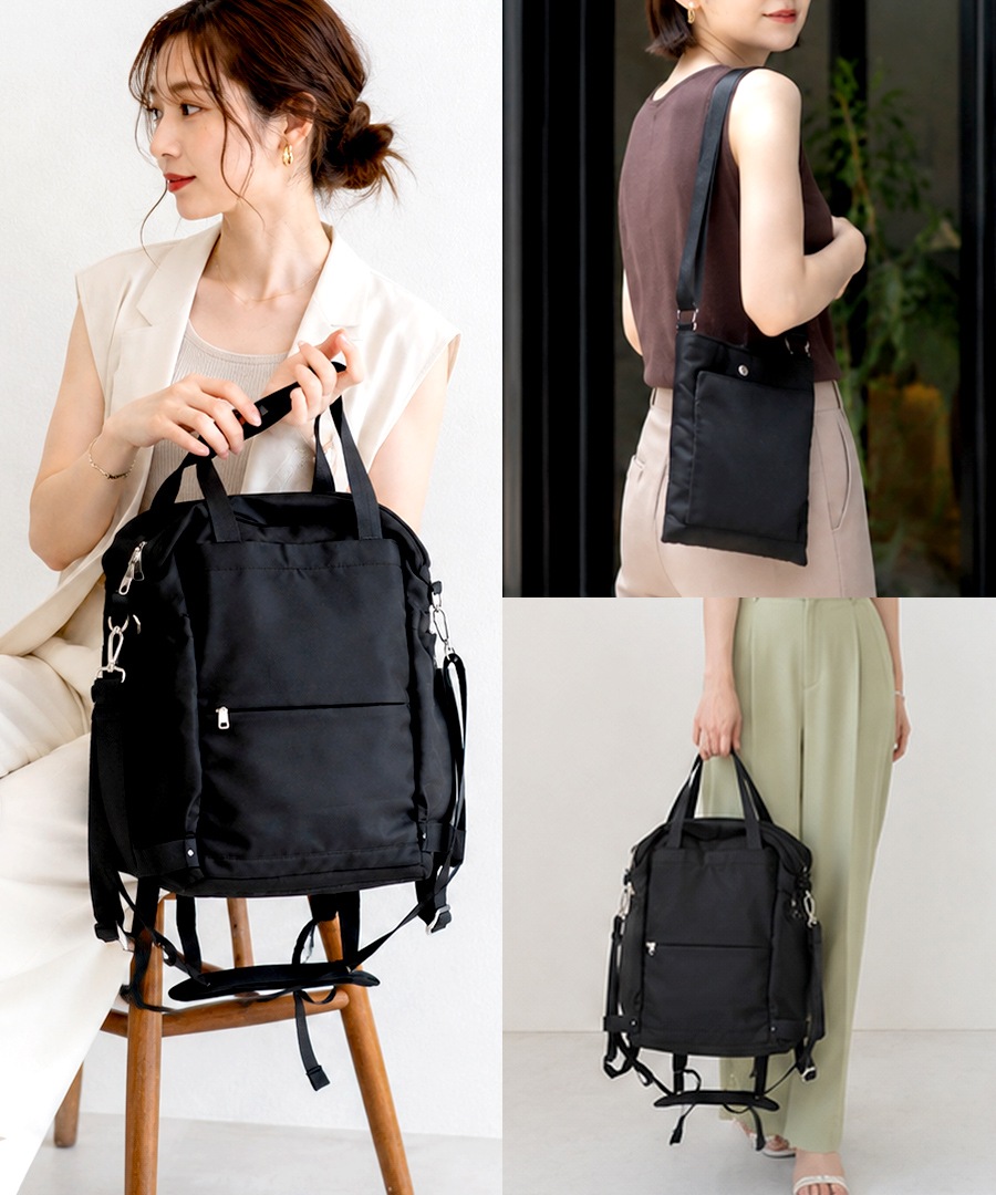 【期間限定45％OFF まとめ買いでさらに最大20％OFF】【人気インフルエンサー ゆい★ダブル双子★4児ママ コラボ 】マザーズバッグ リュック 大容量 3way 使いやすい 軽量 おしゃれ ママ 出産祝い プレゼント パパ ペアレンツバッグ 旅行 シンプル ポケット 多い