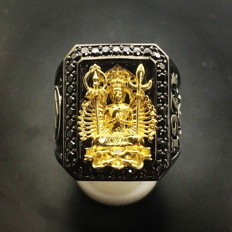 菩薩リング（四角）