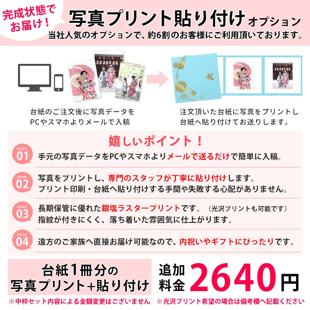 写真台紙 3面6切 a4 2l l 丸枠【まり 中枠白色】3面六切 3面a4 3面2l 3