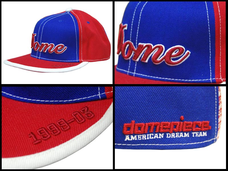 ショーンジョン　ニューエラ　キャップ 50セント 着用 Dome Piese Cap ブルー レッド ストリート