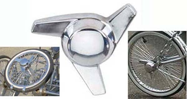 新品ノックオフ 新品‼︎シルバーメタルチップ 63mm ノックオフチップ