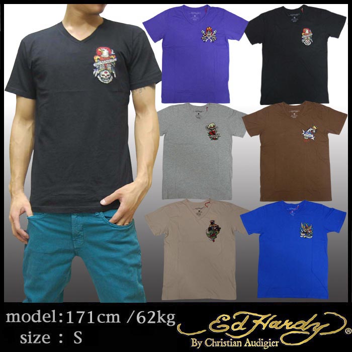 ���ɥϡ��ǥ��� �����١����å� ��� V�ͥå� T����� 6���� Ed Hardy ���ɡ��ϡ��ǥ��� Edhardy LA����� ���ɥϡ��ǥ� �ϥꥦ�å� ����� �����奢�� ���쥫�� ������ ���� �֥��� Christian Audigier ���ꥹ����� �����ɥ����� Smet ����å� �����ˤ��