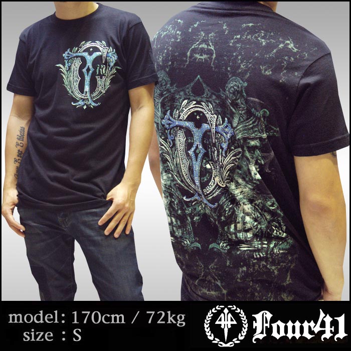4.41 Four Forty One �ե����ե����ƥ������ ��� T����� �֥�å� ������ե����� 07 Ⱦµ ������� ���ᥫ�� ����� ����� ���쥫�� �ե��å���� ROCK ���å� �������� ���ɥϡ��ǥ��� �����ˤ�� LAȯ ����ݡ��� �֥���