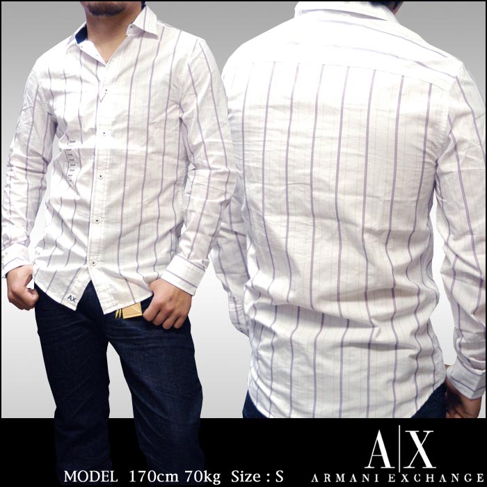 A|X Armani Exchange アルマーニエクスチェンジ メンズ 長袖 
