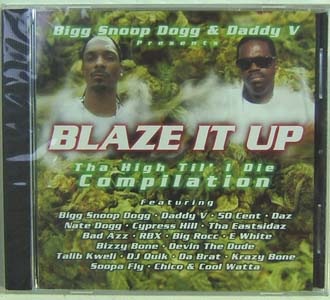 Daddy V ���ǥ���V & SNOOP CD BLAZE IT UP G��å� G-RAP RAP �쥢�� HIPHOP �ҥåץۥå� ������ ����� ����󥰥��� GANGSTA WEST COAST ���󥰥ӡ��� �����å��� �����å��� Snoop Dogg ���̡��� �ɥå� �����ˢ� ��Ź������1209