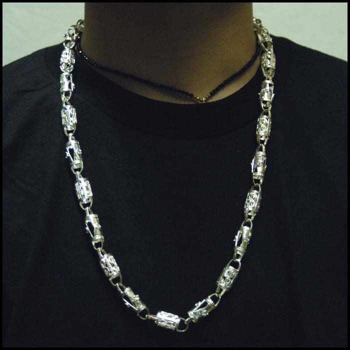 BLING BLING HIPHOP JEWELRY ジルコニア 入り シルバー 925 プレー BLING BLING HIPHOP JEWELRY ジルコニア 入り シルバー 925 プレー
