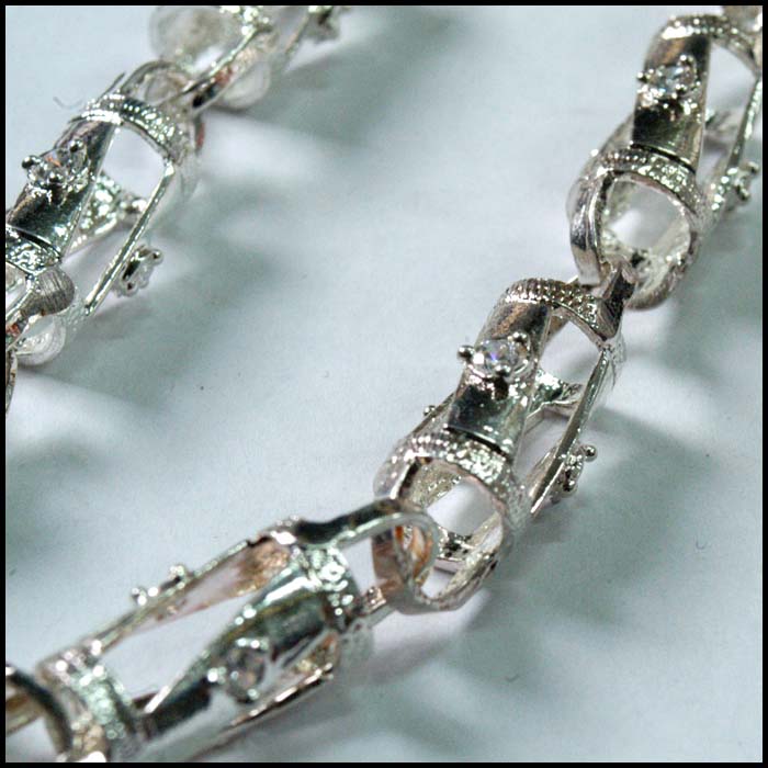 BLING BLING HIPHOP JEWELRY シルバー 925 プレーティング ネックレス