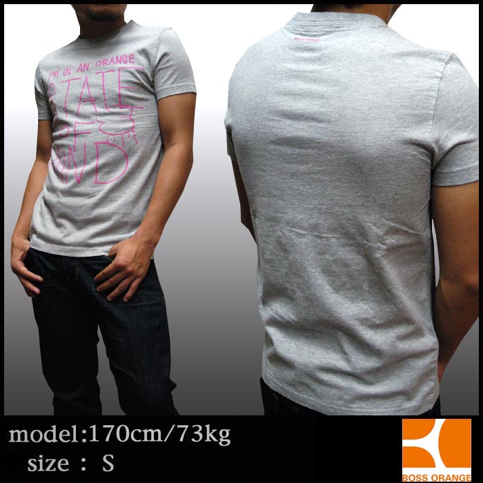 BOSS ORANGE���ܥ� ����� �ҥ塼���ܥ� ��� Ⱦµ T����� STATE OF MIND ���졼 ����� ��������� ¿������ �֥��� �ϥꥦ�å� ����� �����奢�� �������� Safari �Ǻ� �֥��� HUGO BOSS ORANGE GREEN BLACK �Υ饤��Ÿ��!