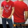BOSS ORANGE ボスオレンジ メンズ Tシャツ FLYING RING レッド 半袖 tシャツ Safari サファリ LEON レオン オーシャンズ 掲載 インポート カジュアル ブランド セレブ サーフ スタイル アメカジ セレカジ ファッション 06