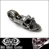 【在庫あり・即納】 ビルウォールレザー メンズ シルバー ネックレス ペンダントトップ チャーム BWL Bill Wall Leather Good Luck Skull C323 レディース ジュエリー セレブ 愛用 LEON レオン SAFARI サファリ 掲載 スタイル アクセサリー ブランド マリブ プレゼント
