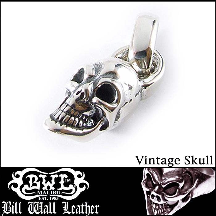 �ں߸ˤ��ꡦ¨Ǽ��  �ӥ륦������쥶�� ��� ����С� �ͥå��쥹 �ڥ����ȥȥå� ���㡼�� BWL Bill Wall Leather Vintage Skull PN947 ��ǥ����� ���奨�꡼ �ϥꥦ�å� ����� ���� LEON �쥪�� SAFARI ���ե��� �Ǻ� �������� ���������꡼ �ץ쥼��Ȥˤ�