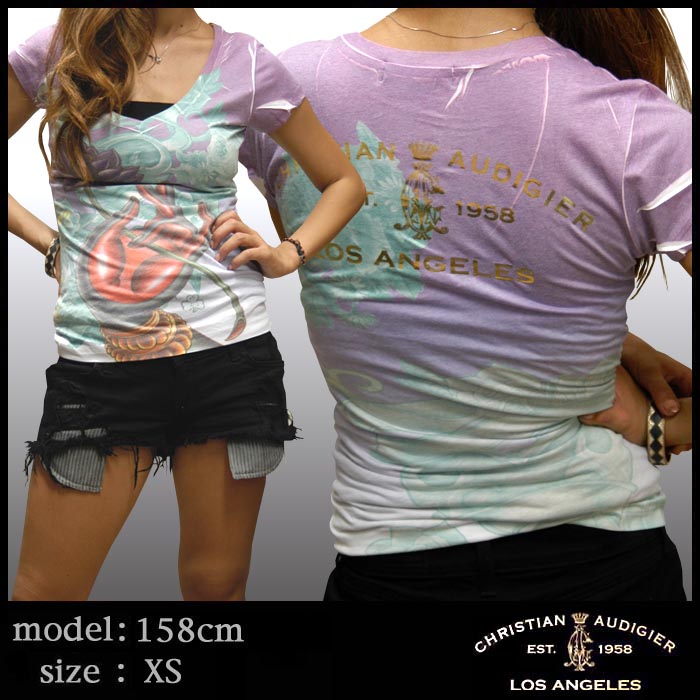 ڥ Christian Audigier ꥹ󥪡ɥ ǥ T SUBLIMATION 03 LA եå ϥꥦå  奢 쥫   ֥ ɥϡǥ Ed Hardy ɥϡǥ ˤ