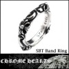 【即納】CHROME HEARTS クロムハーツ シルバー リング 指輪 SBT Band Ring US9 シルバー 925 LA セレブ LAセレブ 芸能人 愛用 ブランド CHROMEHEARTS クロム ハーツ アクセサリー ファッション スタイル 好きにも♪