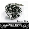 【即納】CHROME HEARTS クロムハーツ シルバー キーパー リング 指輪 Keeper Ring US10 シルバー 925 LA セレブ LAセレブ 芸能人 愛用 ブランド CHROMEHEARTS クロム ハーツ アクセサリー ファッション スタイル 好きにも♪