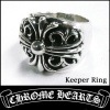 ¨ǼCHROME HEARTS ϡ С ѡ   Keeper Ring US10 С 925 LA  LA ǽ  ֥ CHROMEHEARTS  ϡ ꡼ եå  ˤ