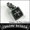 【即納】CHROME HEARTS クロムハーツ シルバー ペンダント トップ ヘッド チャーム Frame CH Plus Charm シルバー 925 LA セレブ LAセレブ 芸能人 愛用 ブランド CHROMEHEARTS クロム ハーツ アクセサリー ファッション スタイル 好きにも♪