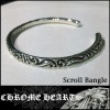 ¨ǼCHROME HEARTS ϡ С Х󥰥 ֥쥹å Scroll Bangle M С 925 LA  LA ǽ  ֥ CHROMEHEARTS  ϡ ꡼ եå  ˤ