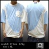 CROSS COLOURS クロスカラーズ Tシャツ ホワイト ライトブルー ストリート スタイル CHEER チアー レゲエ ダンサー HIPHOP ダンス ファッション ヒップホップ ウェアー B系 ROCAWEAR ロカウェアー AVIREX アヴィレックス MISHKA LRG NESTA brand DGK 好きにも