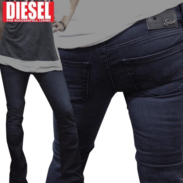 DIESEL ディーゼル レディース LOUVELY 0883E SLIM BOOTS CUT ☆正規品 