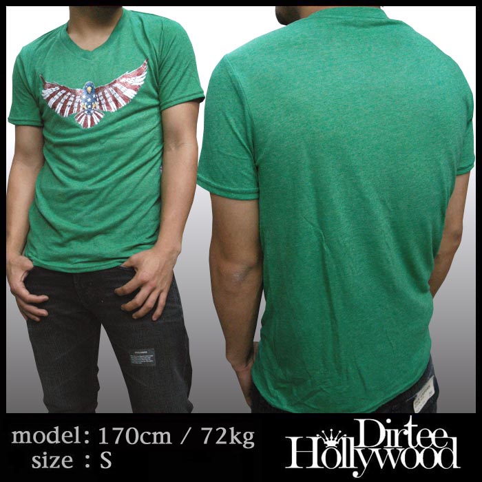 Dirtee Hollywood �����ƥ����ϥꥦ�å� ��� V�ͥå� T����� US FLAG EAGLE ���꡼�� �����ƥ��� �ϥꥦ�å� DirteeHollywood LA����� Kitson ���åȥ��� �ե�åɥ������� ����ϡ��ޥ� �谷 �֥��� ����� ���ᥫ�� ������ �������� �ե��å����