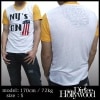 Dirtee Hollywood ダーティーハリウッド メンズ Tri Vネック Tシャツ NY`s イエロー ダーティー ハリウッド DirteeHollywood LAセレブ Kitson キットソン フレッドシーガル ロンハーマン 取扱 ブランド セレブ セレカジ アメカジ サーフ スタイル ファッション
