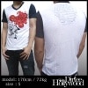 Dirtee Hollywood ダーティーハリウッド メンズ Tri Vネック Tシャツ FIRE ブラック ダーティー ハリウッド DirteeHollywood LAセレブ Kitson キットソン フレッドシーガル ロンハーマン 取扱 ブランド セレブ セレカジ アメカジ サーフ スタイル ファッション