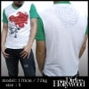 Dirtee Hollywood ダーティーハリウッド メンズ Tri Vネック Tシャツ FIRE グリーン ダーティー ハリウッド DirteeHollywood LAセレブ Kitson キットソン フレッドシーガル ロンハーマン 取扱 ブランド セレブ セレカジ アメカジ サーフ スタイル ファッション