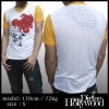Dirtee Hollywood ダーティーハリウッド メンズ Tri Vネック Tシャツ FIRE イエロー ダーティー ハリウッド DirteeHollywood LAセレブ Kitson キットソン フレッドシーガル ロンハーマン 取扱 ブランド セレブ セレカジ アメカジ サーフ スタイル ファッション