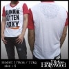 Dirtee Hollywood ダーティーハリウッド メンズ Tri Vネック Tシャツ FOXY レッド 半袖 ダーティー ハリウッド DirteeHollywood LAセレブ Kitson キットソン フレッドシーガル ロンハーマン 取扱 ブランド セレブ セレカジ アメカジ サーフ スタイル ファッション