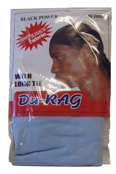 DU-RAG ドゥーラグ Du Rag DURAG ライトブルー ストリート HIPHOP