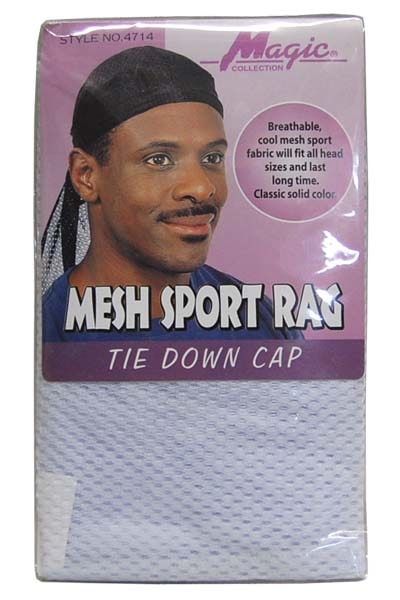 1000円ポッキリ】☆DU-RAG ドゥーラグ Mesh Sport Rag ホワイト